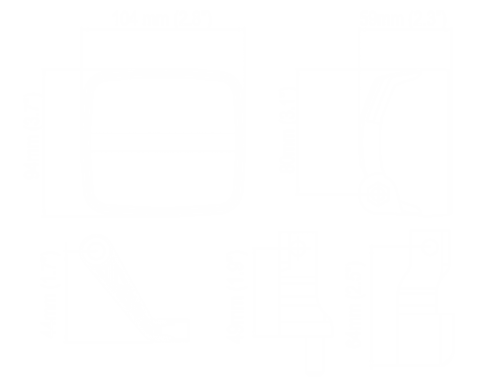 LED pracovní světlo KL2001, 20W, 12V-24V
