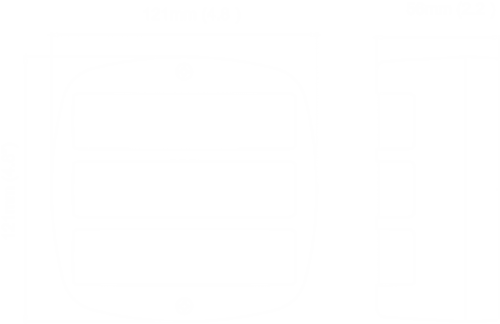 LED pracovní světlo N70, 24V, zadní