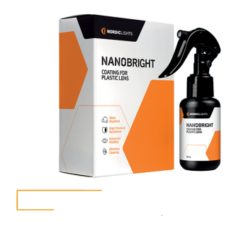 Čistič Nanobright pro světla NordicLight, pro plastové čočky