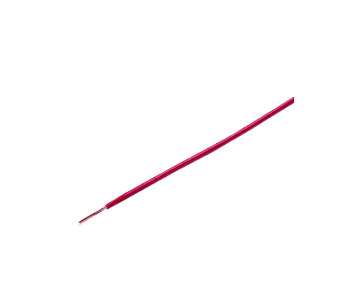 Vodič 1,0 mm2 rudý (1m)